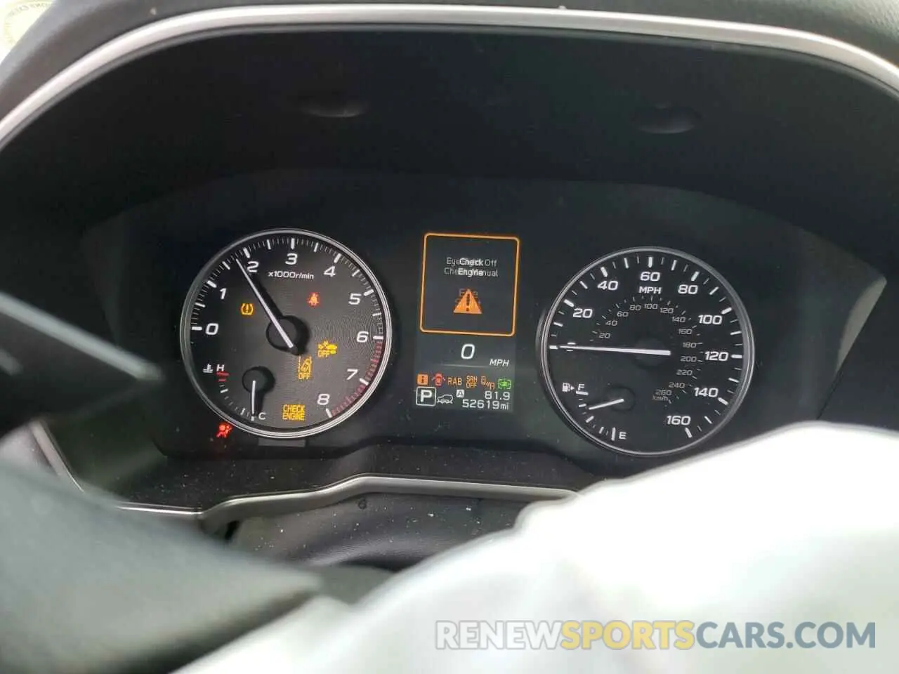 9 fotografías del automóvil dañado 4S4BTANCXL3121786 SUBARU OUTBACK 2020