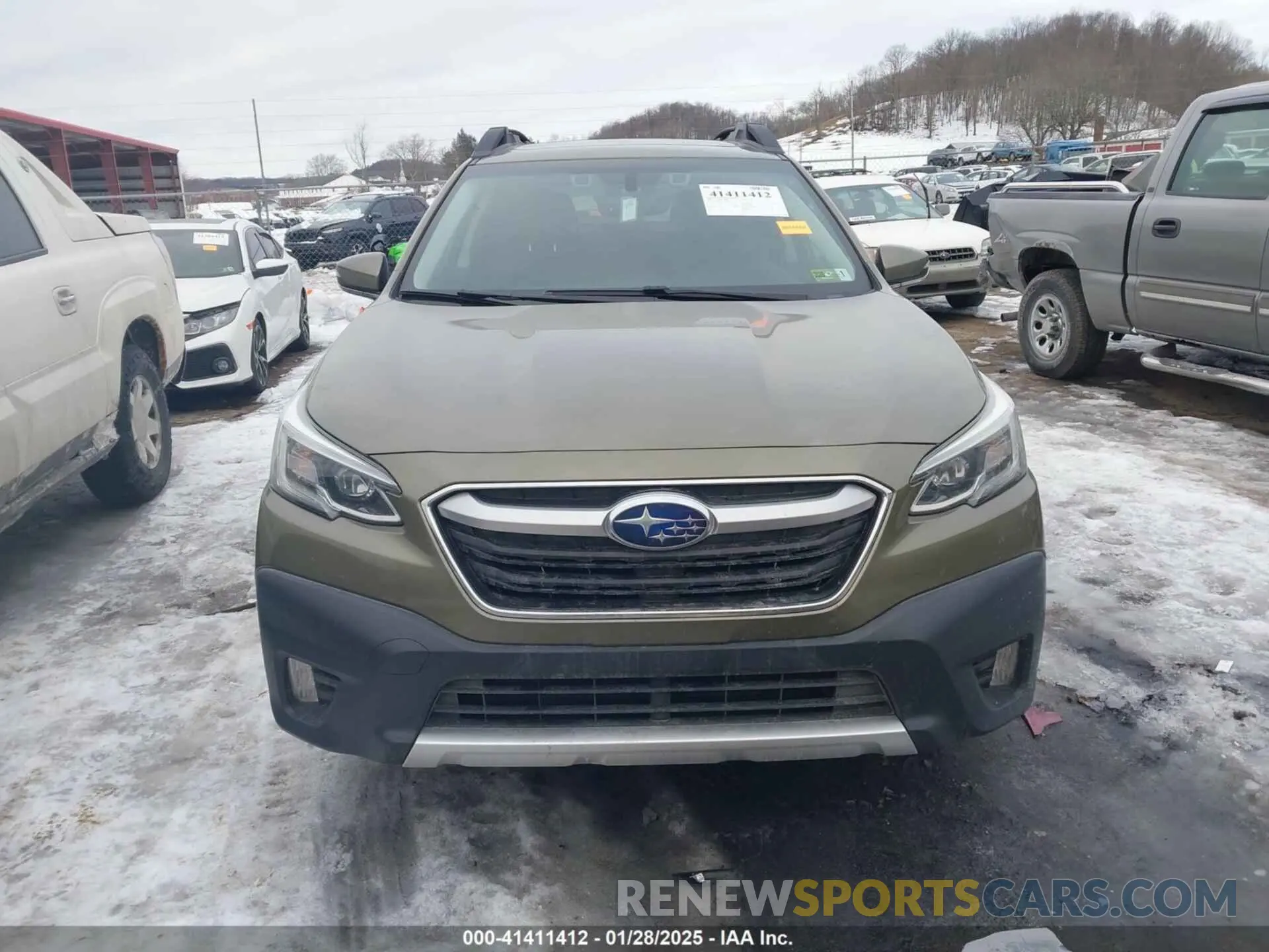 11 fotografías del automóvil dañado 4S4BTANCXL3130083 SUBARU OUTBACK 2020