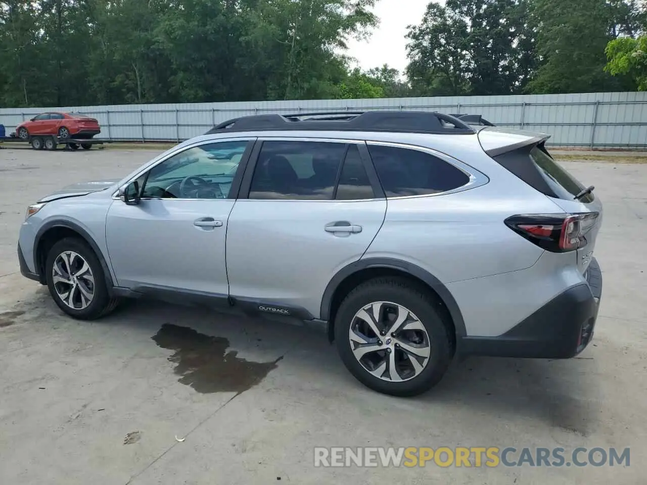 2 fotografías del automóvil dañado 4S4BTANCXL3134988 SUBARU OUTBACK 2020