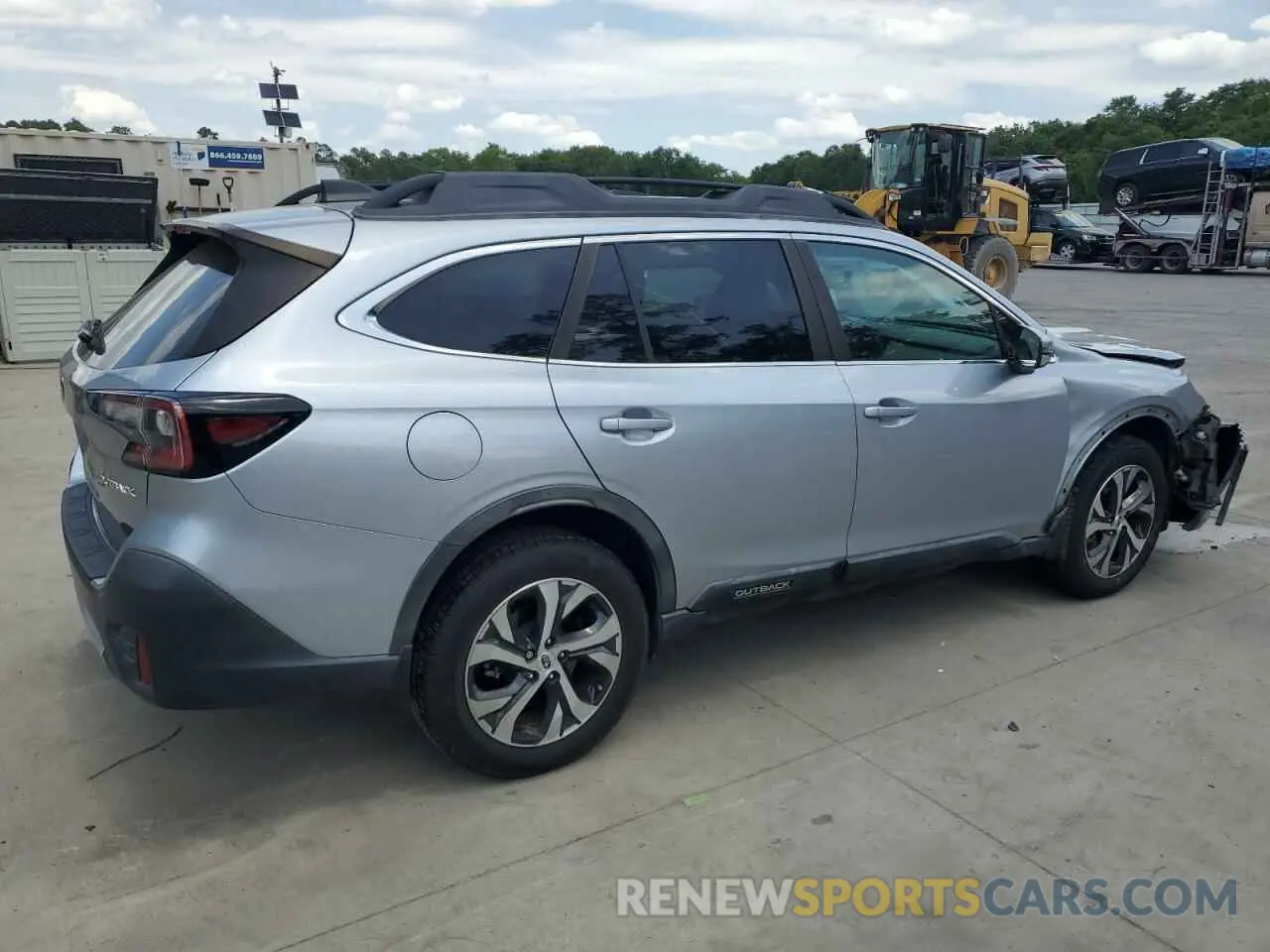 3 fotografías del automóvil dañado 4S4BTANCXL3134988 SUBARU OUTBACK 2020
