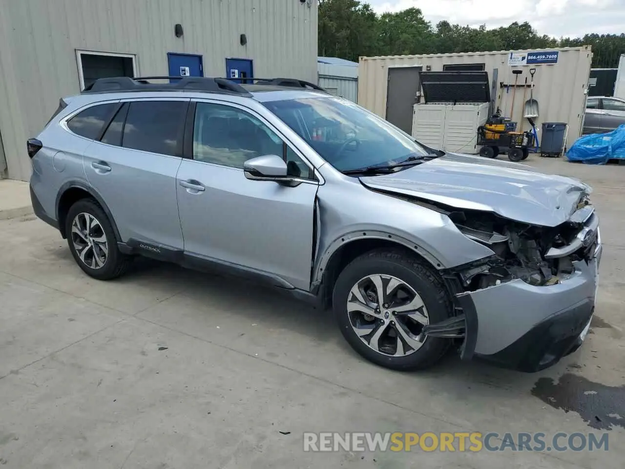 4 fotografías del automóvil dañado 4S4BTANCXL3134988 SUBARU OUTBACK 2020
