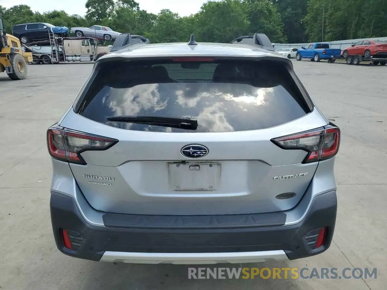 6 fotografías del automóvil dañado 4S4BTANCXL3134988 SUBARU OUTBACK 2020