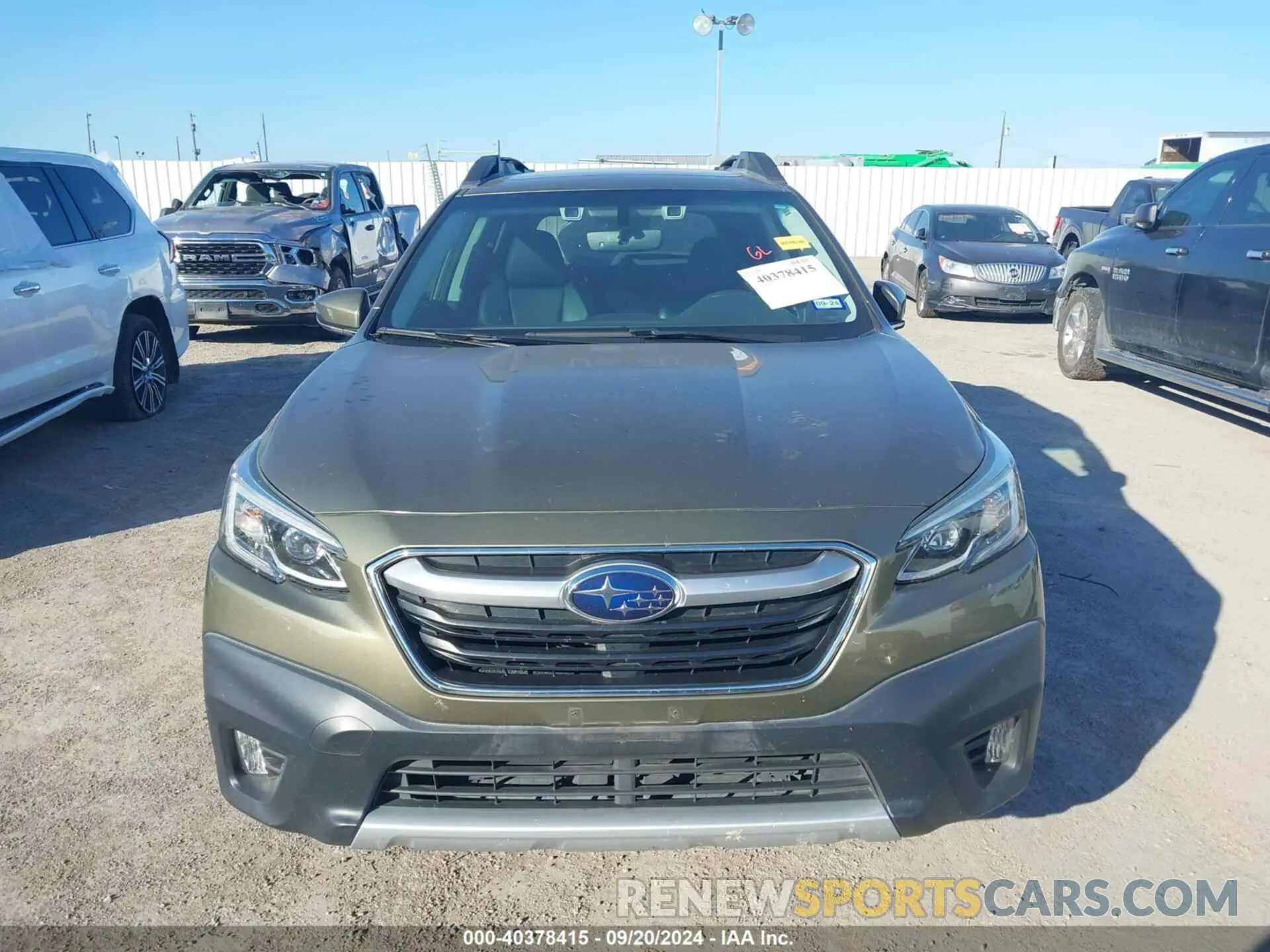 11 fotografías del automóvil dañado 4S4BTANCXL3154089 SUBARU OUTBACK 2020
