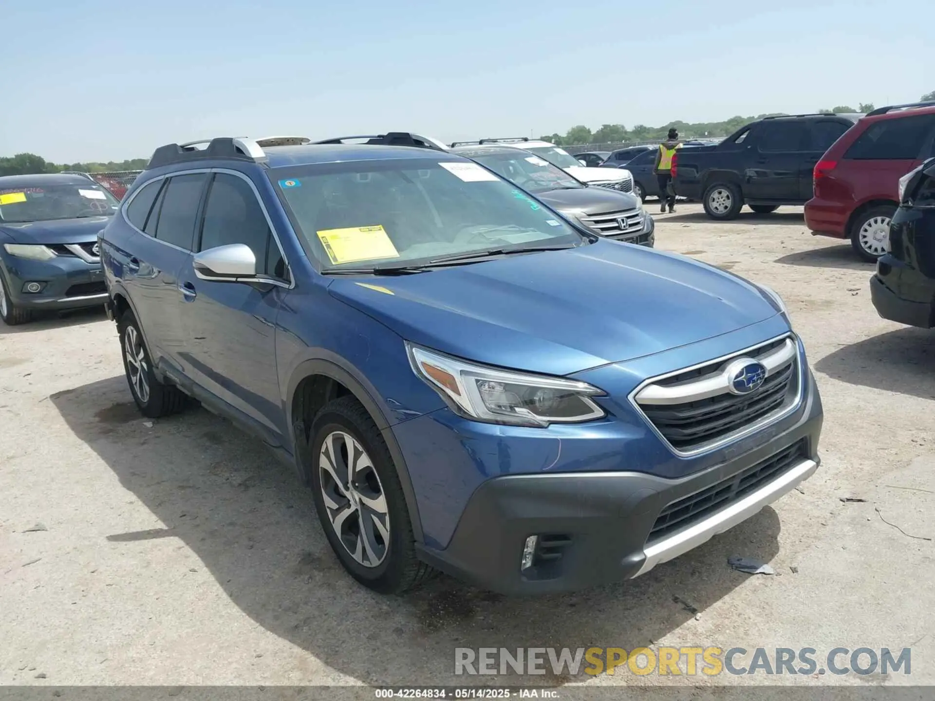 1 fotografías del automóvil dañado 4S4BTAPC5L3134913 SUBARU OUTBACK 2020