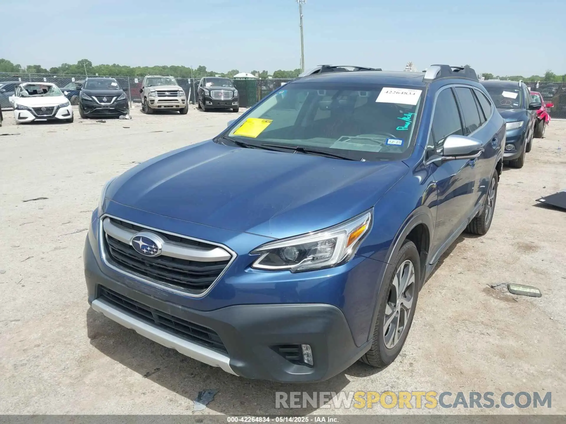 2 fotografías del automóvil dañado 4S4BTAPC5L3134913 SUBARU OUTBACK 2020