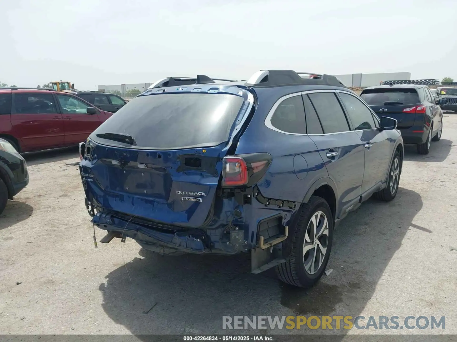 4 fotografías del automóvil dañado 4S4BTAPC5L3134913 SUBARU OUTBACK 2020