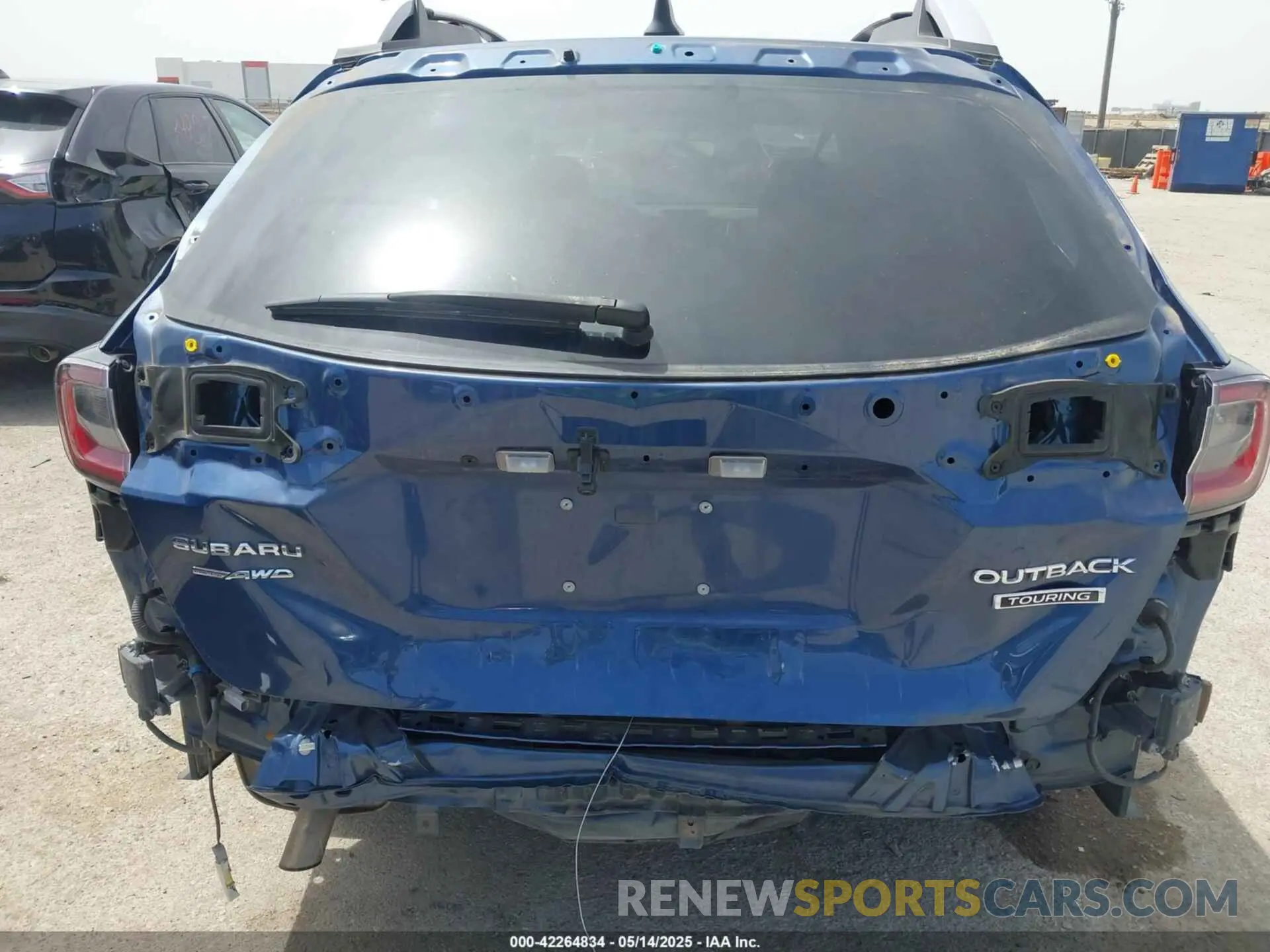 6 fotografías del automóvil dañado 4S4BTAPC5L3134913 SUBARU OUTBACK 2020
