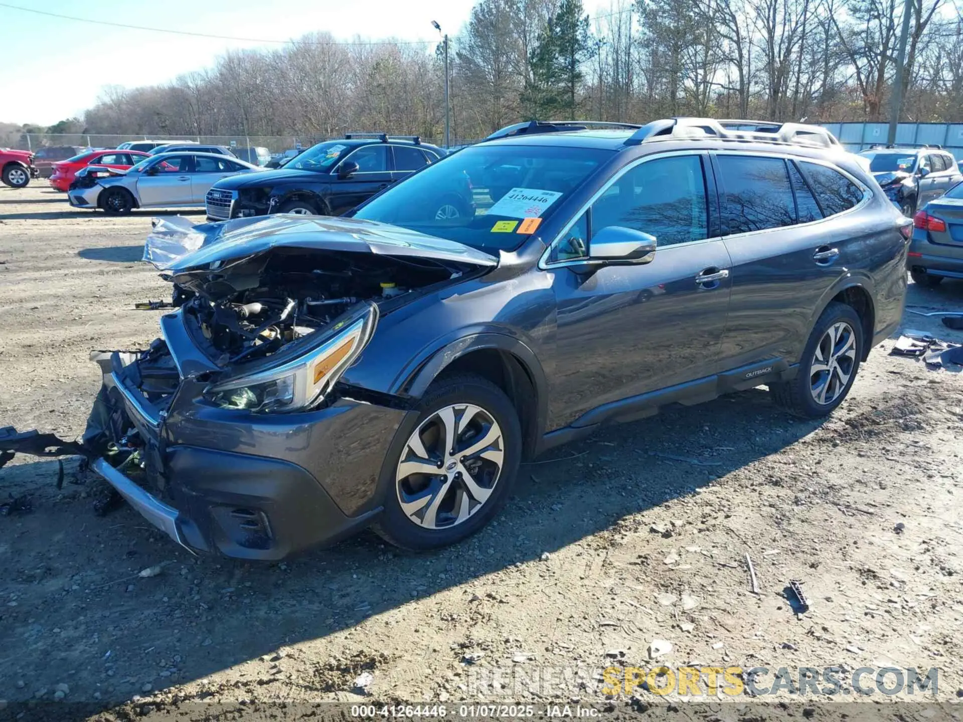 2 fotografías del automóvil dañado 4S4BTAPC6L3150893 SUBARU OUTBACK 2020