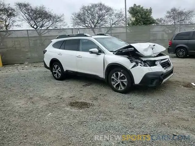 12 fotografías del automóvil dañado 4S4BTAPC6L3223597 SUBARU OUTBACK 2020