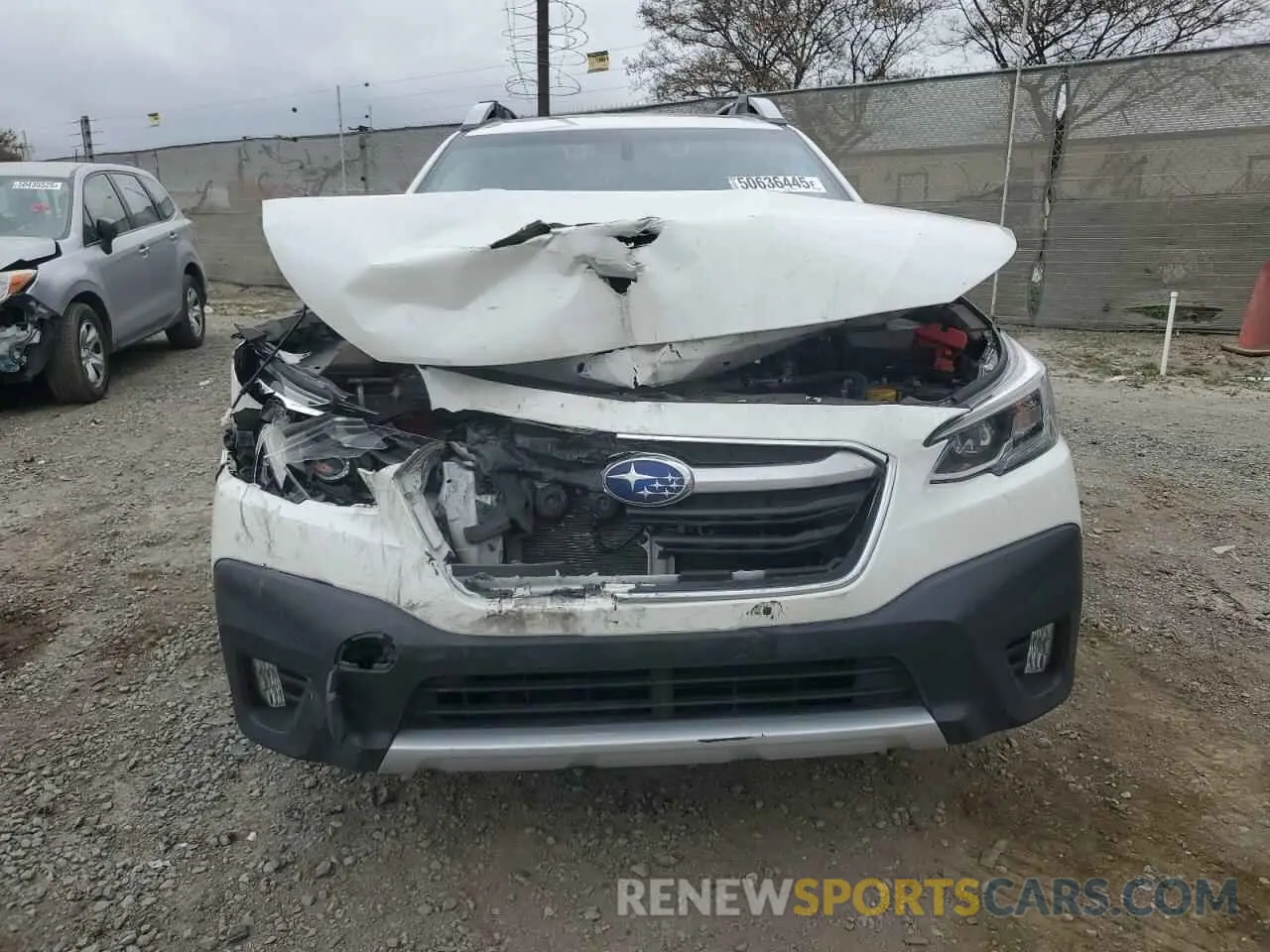 5 fotografías del automóvil dañado 4S4BTAPC6L3223597 SUBARU OUTBACK 2020