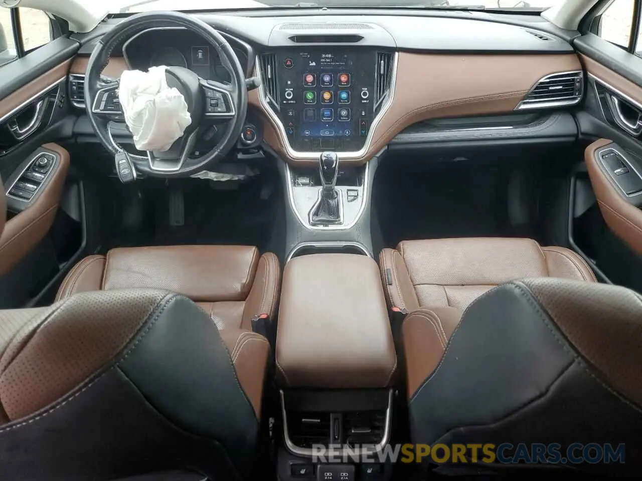 8 fotografías del automóvil dañado 4S4BTAPC6L3223597 SUBARU OUTBACK 2020