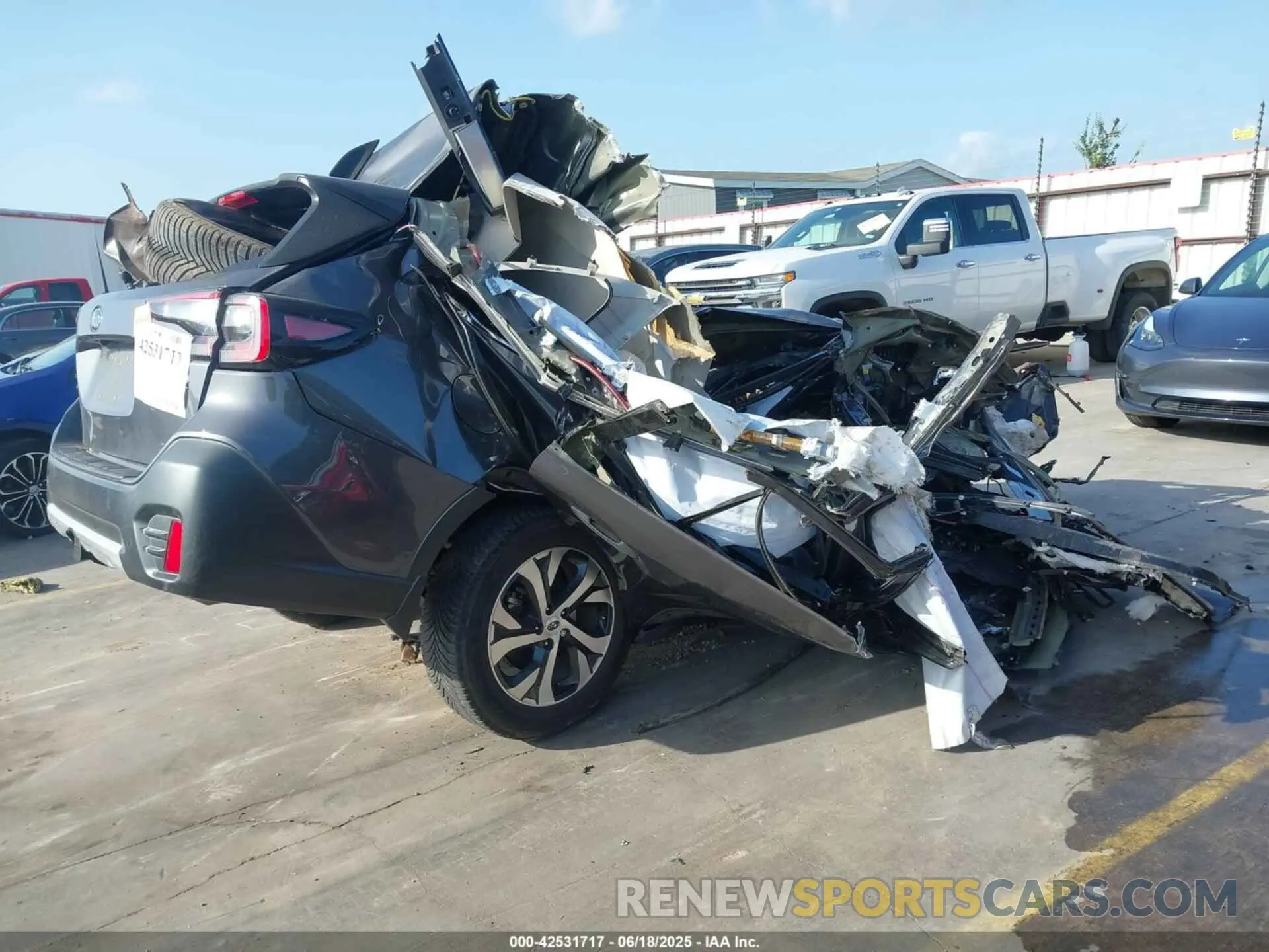 4 fotografías del automóvil dañado 4S4BTAPC7L3128045 SUBARU OUTBACK 2020