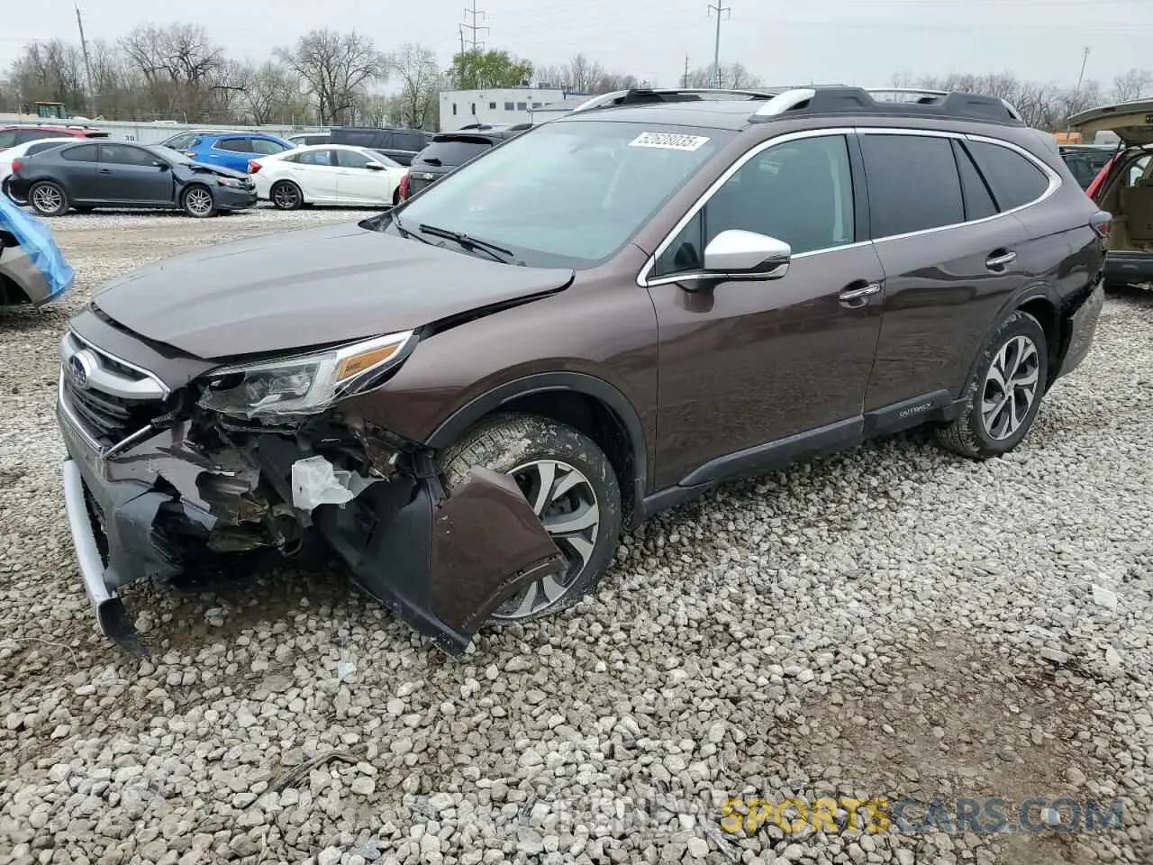 1 fotografías del automóvil dañado 4S4BTAPC7L3159084 SUBARU OUTBACK 2020