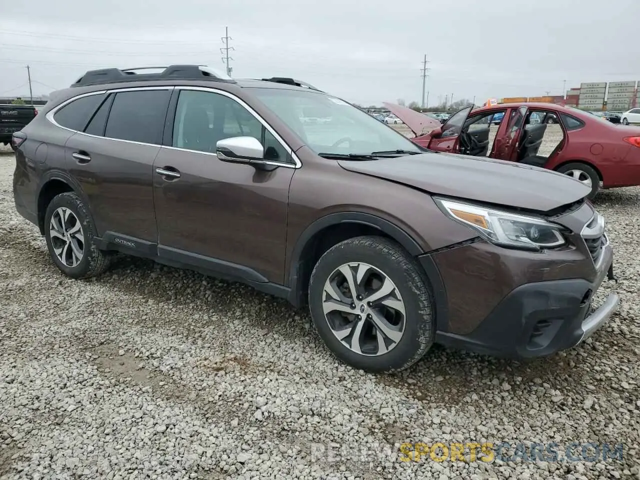 4 fotografías del automóvil dañado 4S4BTAPC7L3159084 SUBARU OUTBACK 2020