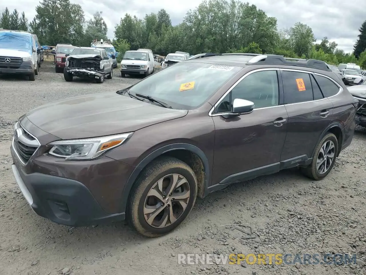 1 fotografías del automóvil dañado 4S4BTAPC7L3173714 SUBARU OUTBACK 2020