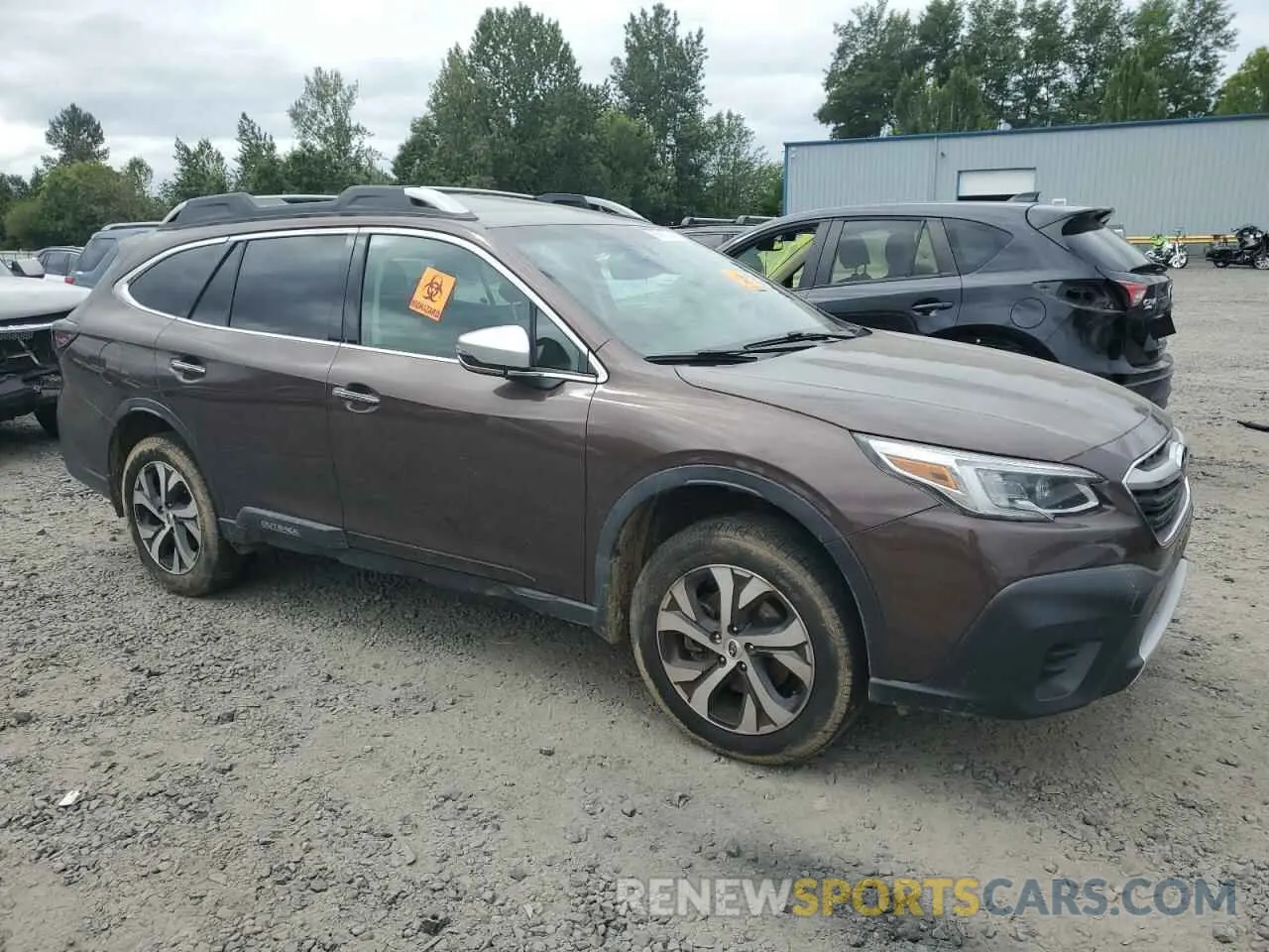 4 fotografías del automóvil dañado 4S4BTAPC7L3173714 SUBARU OUTBACK 2020