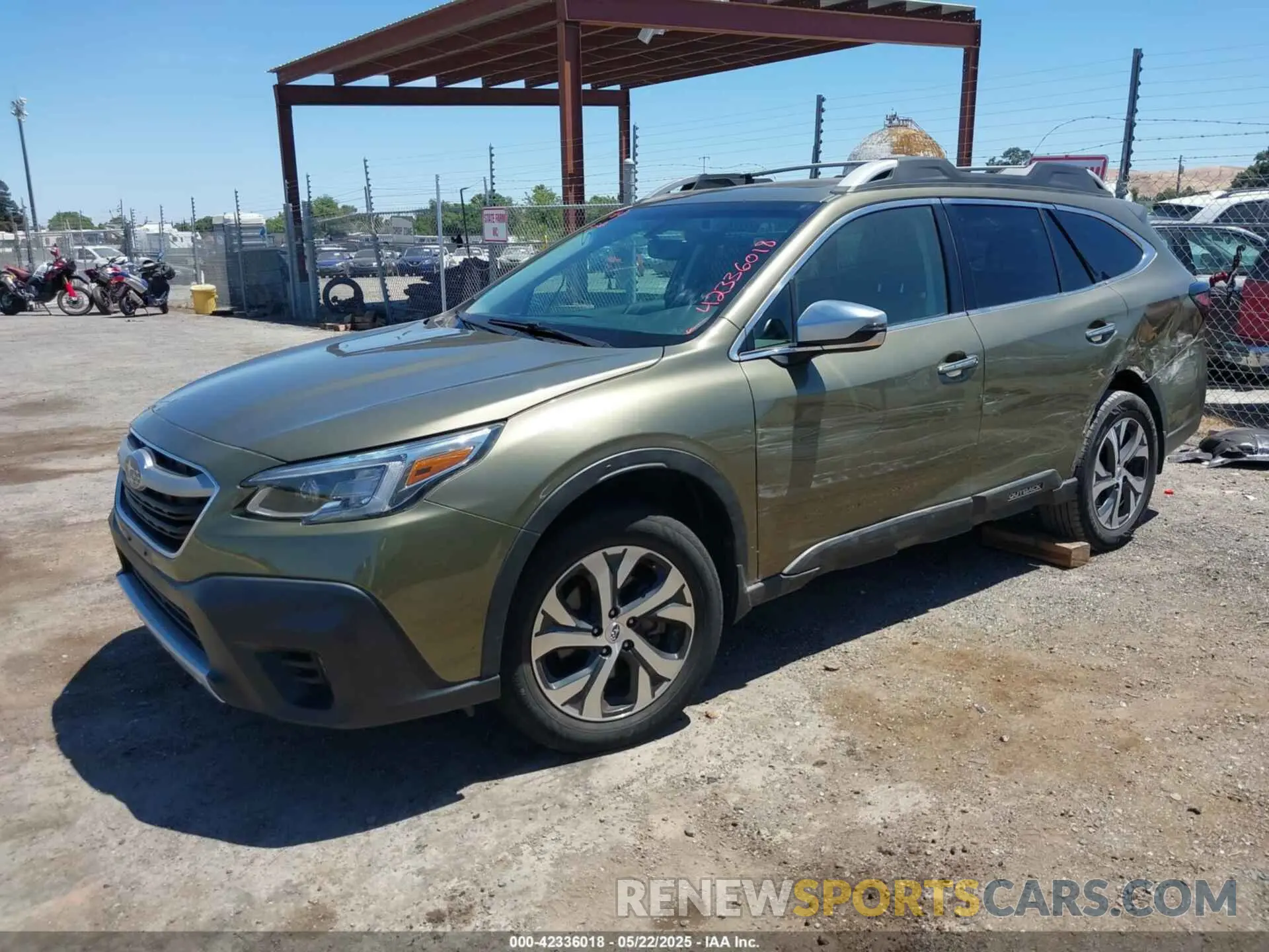 2 fotografías del automóvil dañado 4S4BTAPC7L3241817 SUBARU OUTBACK 2020