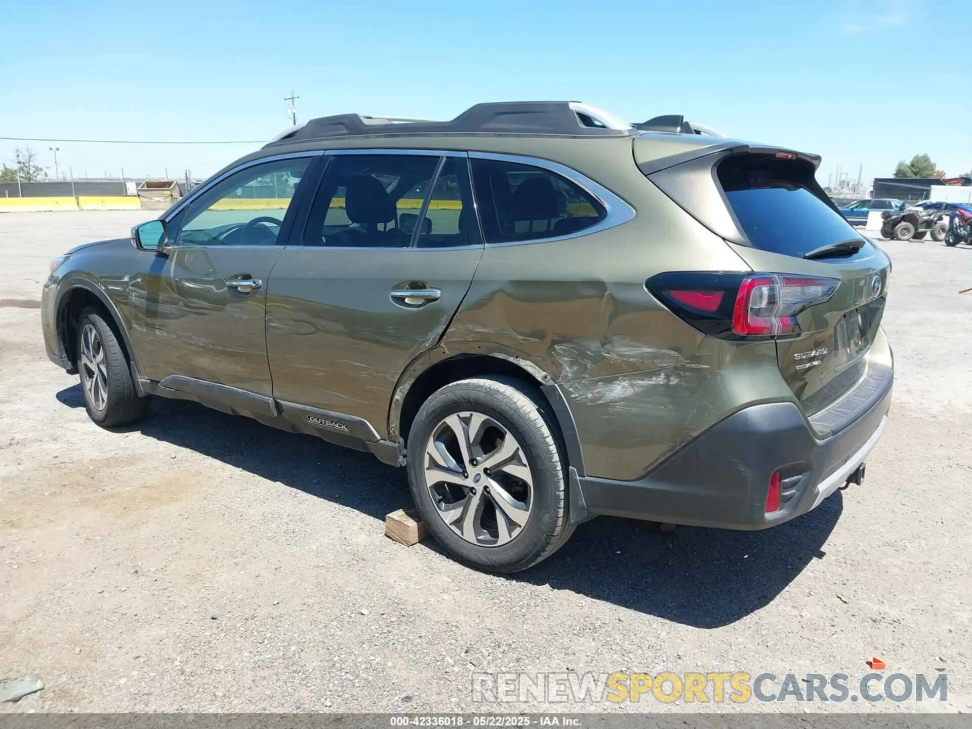 3 fotografías del automóvil dañado 4S4BTAPC7L3241817 SUBARU OUTBACK 2020