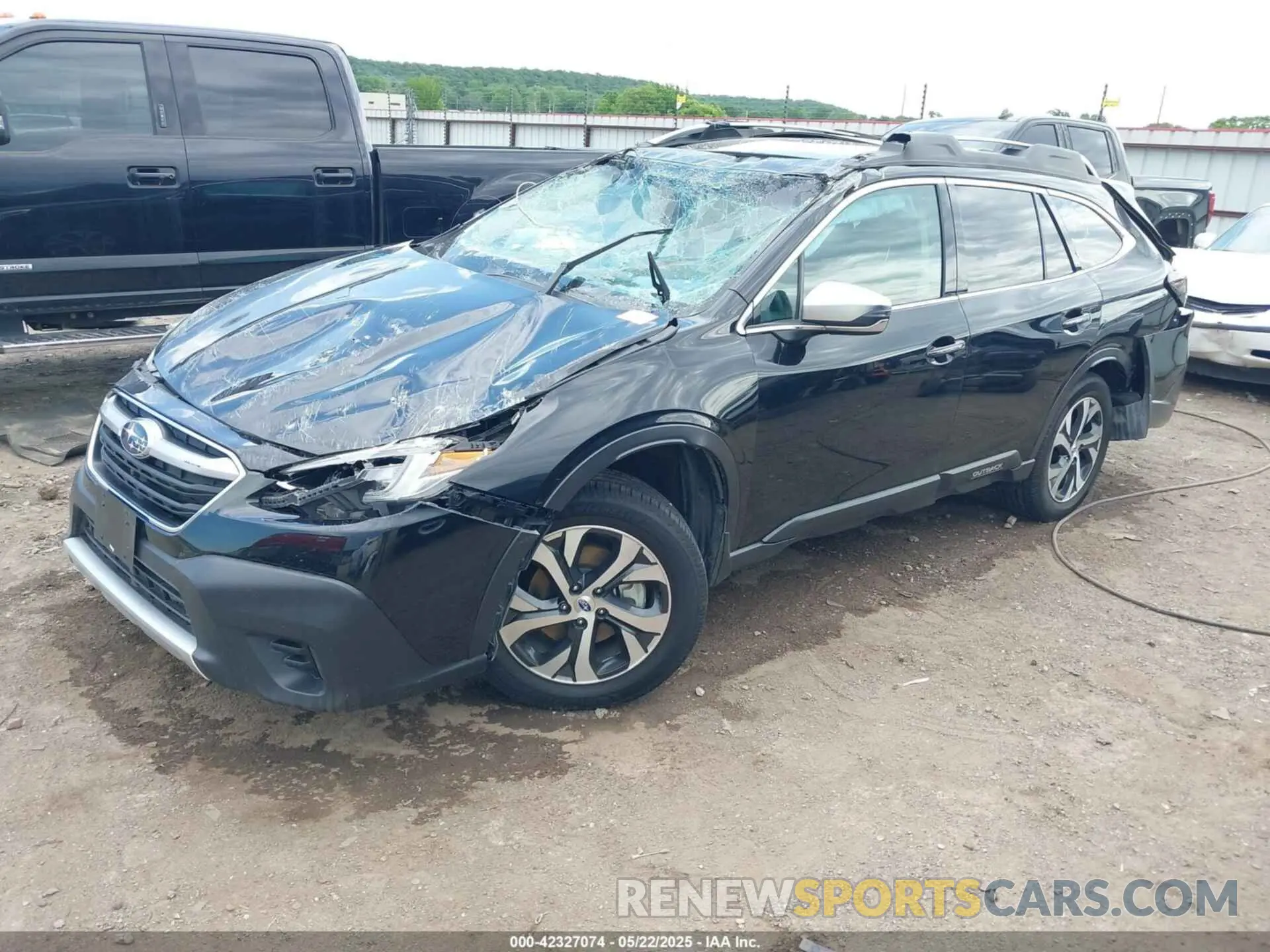 2 fotografías del automóvil dañado 4S4BTAPC8L3103199 SUBARU OUTBACK 2020