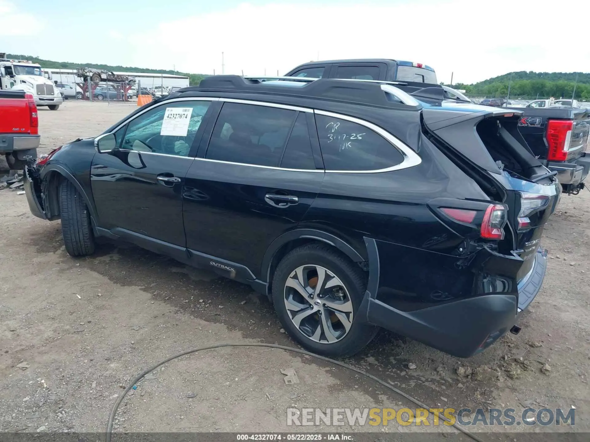 3 fotografías del automóvil dañado 4S4BTAPC8L3103199 SUBARU OUTBACK 2020