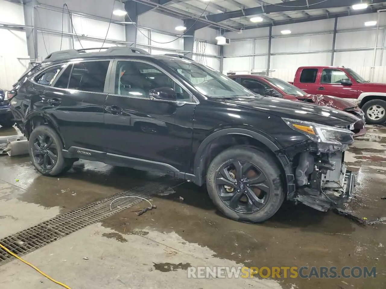 4 fotografías del automóvil dañado 4S4BTGHD9L3236855 SUBARU OUTBACK 2020
