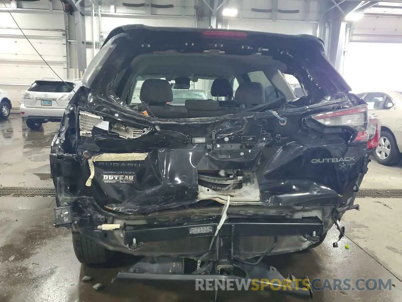 6 fotografías del automóvil dañado 4S4BTGHD9L3236855 SUBARU OUTBACK 2020