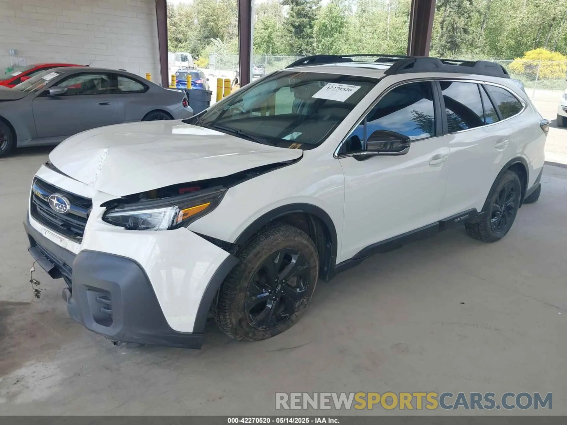 2 fotografías del automóvil dañado 4S4BTGKD1L3147127 SUBARU OUTBACK 2020