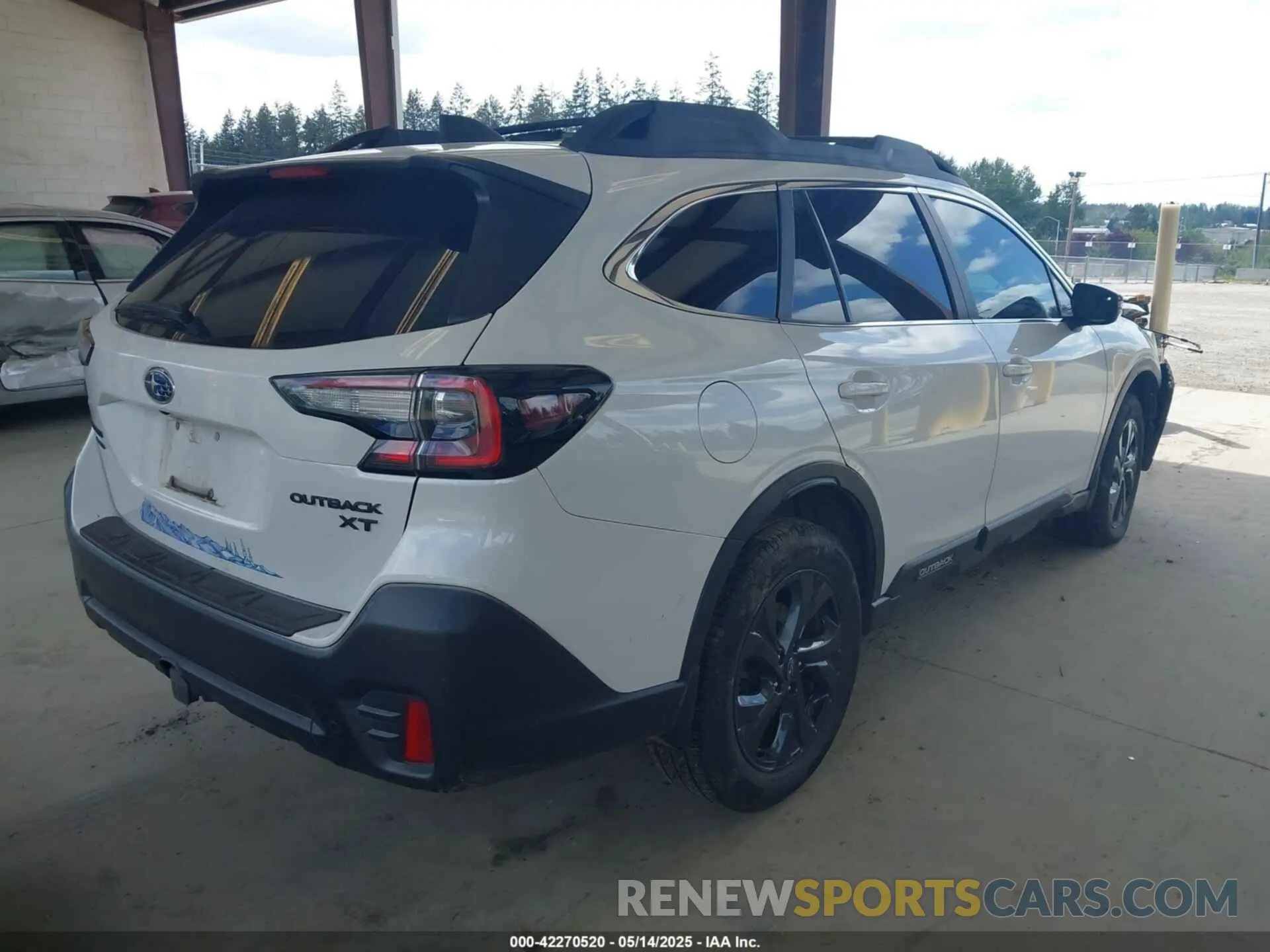 4 fotografías del automóvil dañado 4S4BTGKD1L3147127 SUBARU OUTBACK 2020