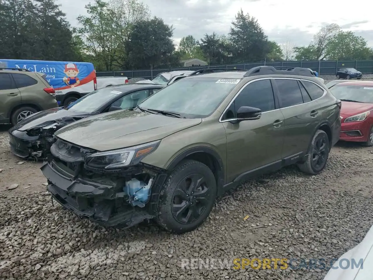1 fotografías del automóvil dañado 4S4BTGKD1L3248488 SUBARU OUTBACK 2020