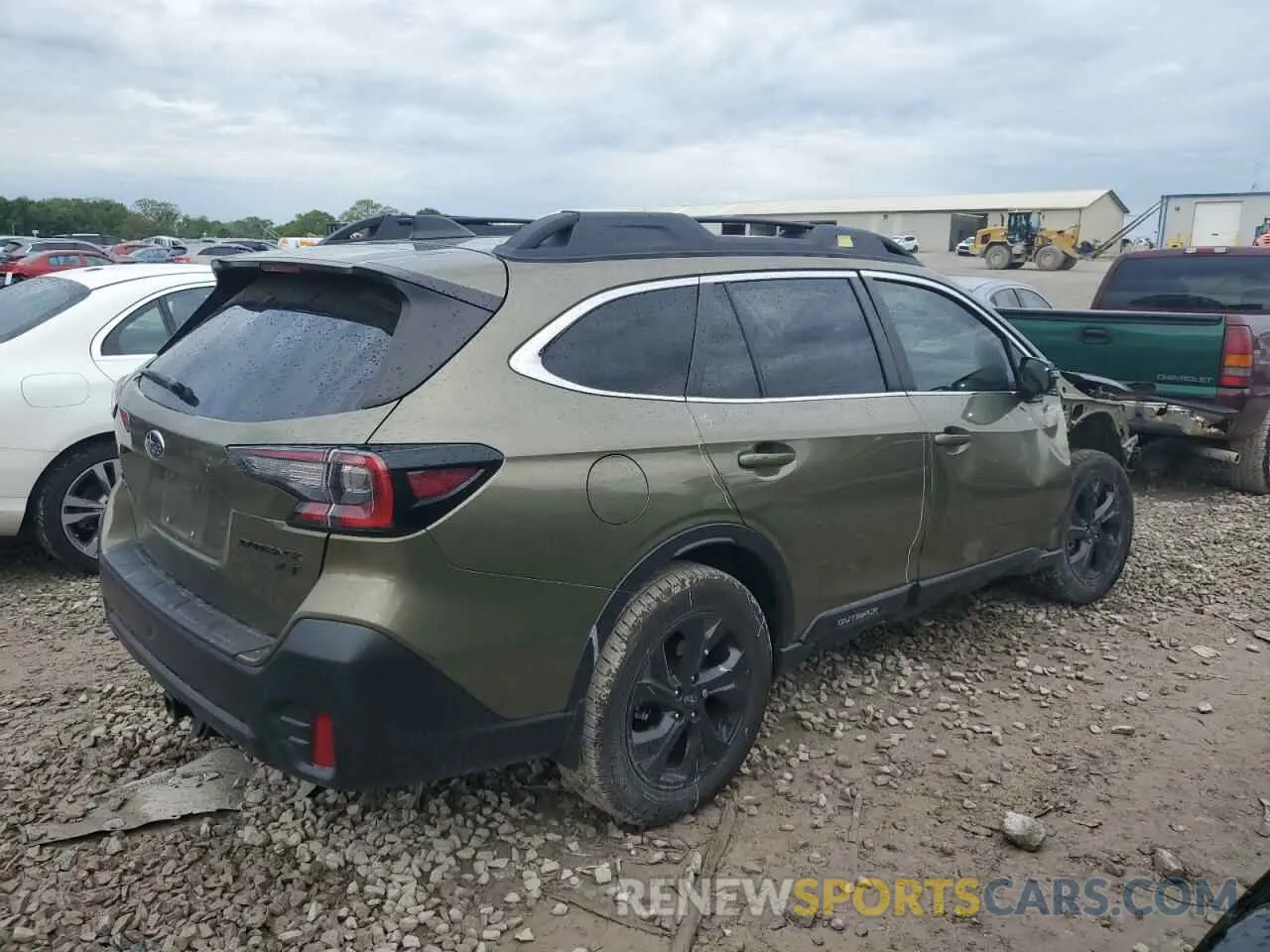 3 fotografías del automóvil dañado 4S4BTGKD1L3248488 SUBARU OUTBACK 2020