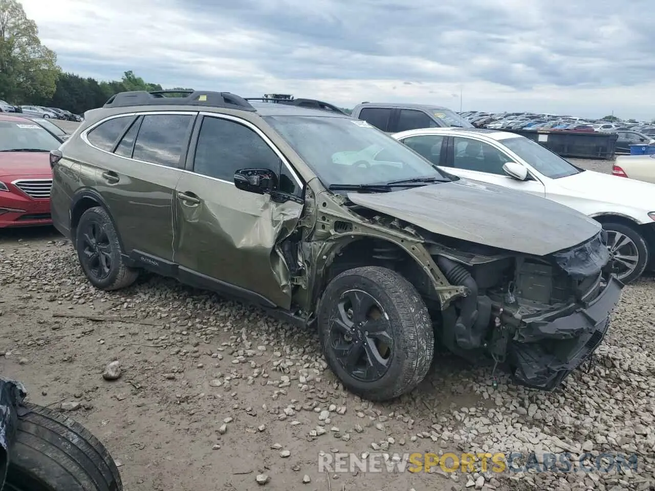 4 fotografías del automóvil dañado 4S4BTGKD1L3248488 SUBARU OUTBACK 2020