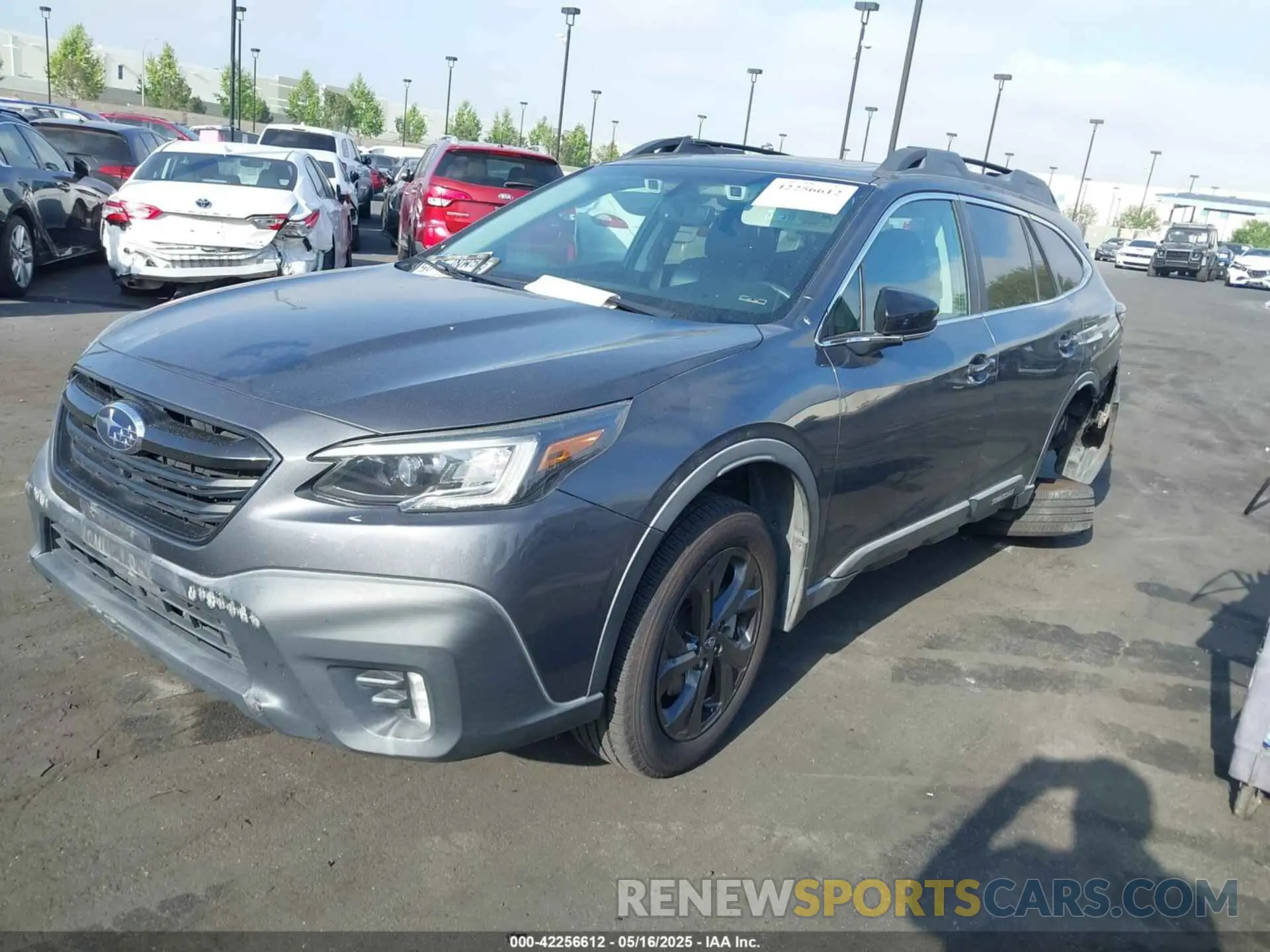 2 fotografías del automóvil dañado 4S4BTGKD3L3124884 SUBARU OUTBACK 2020