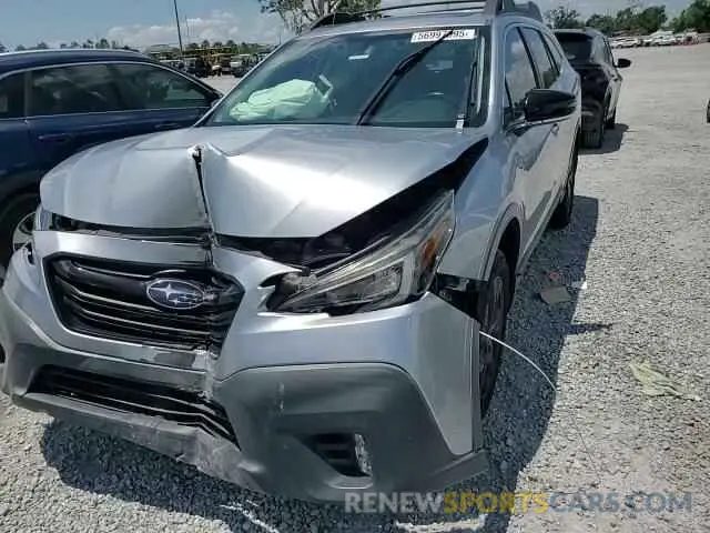 14 fotografías del automóvil dañado 4S4BTGKD4L3179344 SUBARU OUTBACK 2020