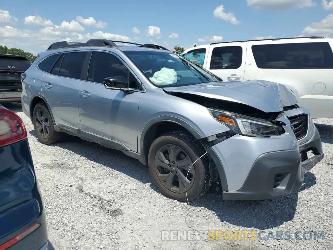 4 fotografías del automóvil dañado 4S4BTGKD4L3179344 SUBARU OUTBACK 2020