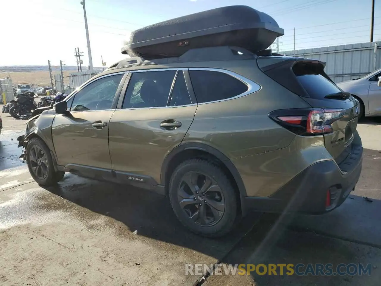 2 fotografías del automóvil dañado 4S4BTGKD5L3180227 SUBARU OUTBACK 2020