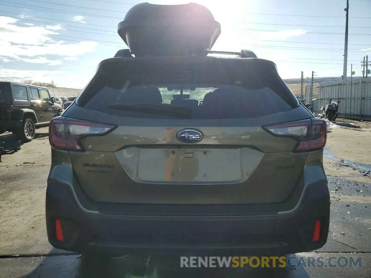 6 fotografías del automóvil dañado 4S4BTGKD5L3180227 SUBARU OUTBACK 2020