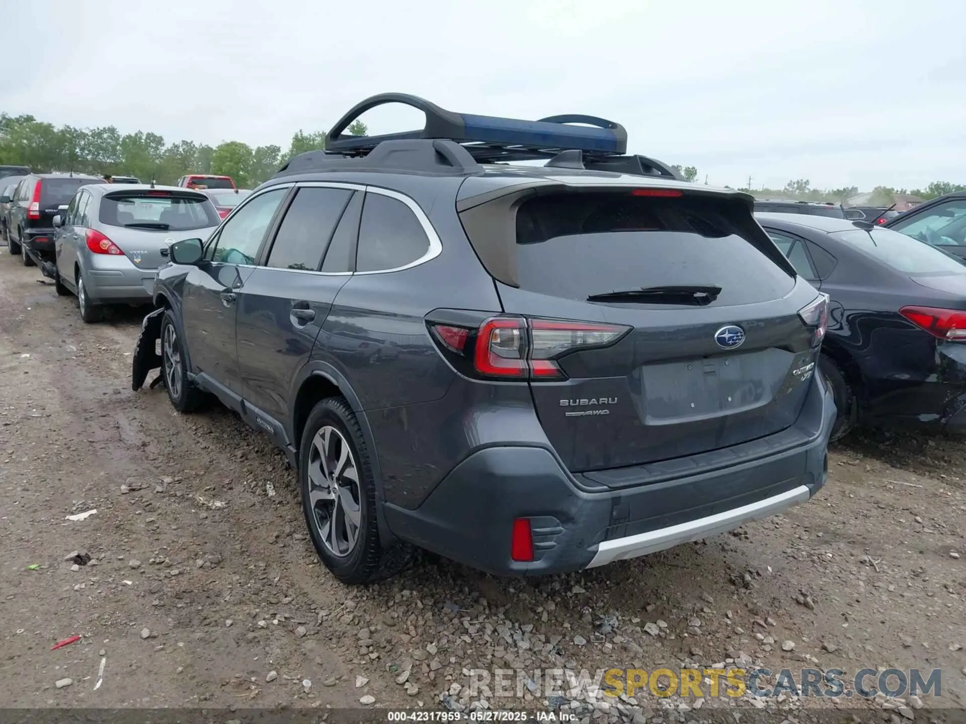 3 fotografías del automóvil dañado 4S4BTGND2L3182528 SUBARU OUTBACK 2020