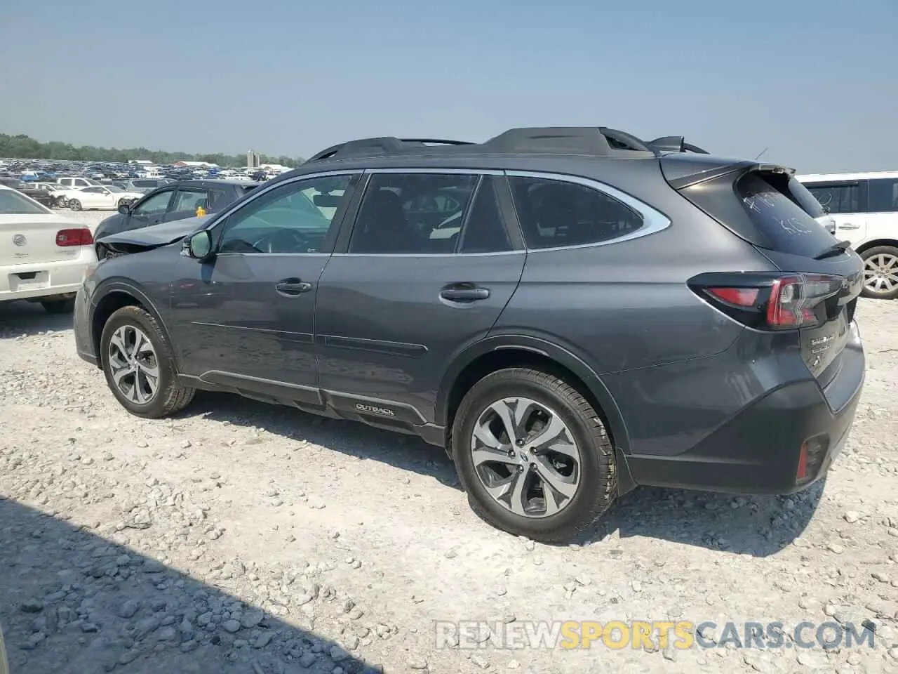 2 fotografías del automóvil dañado 4S4BTGND2L3219481 SUBARU OUTBACK 2020