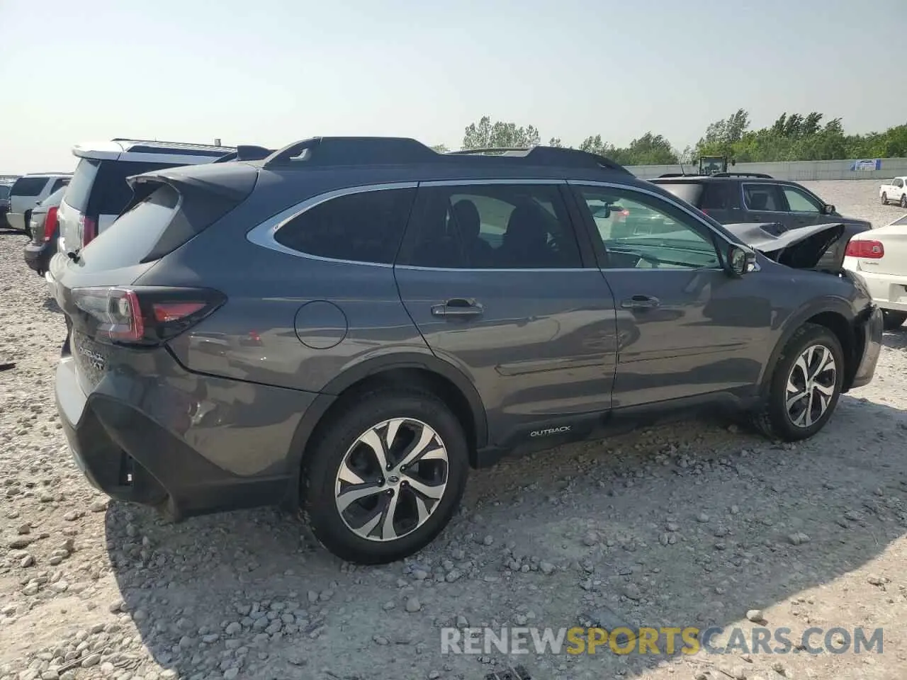 3 fotografías del automóvil dañado 4S4BTGND2L3219481 SUBARU OUTBACK 2020
