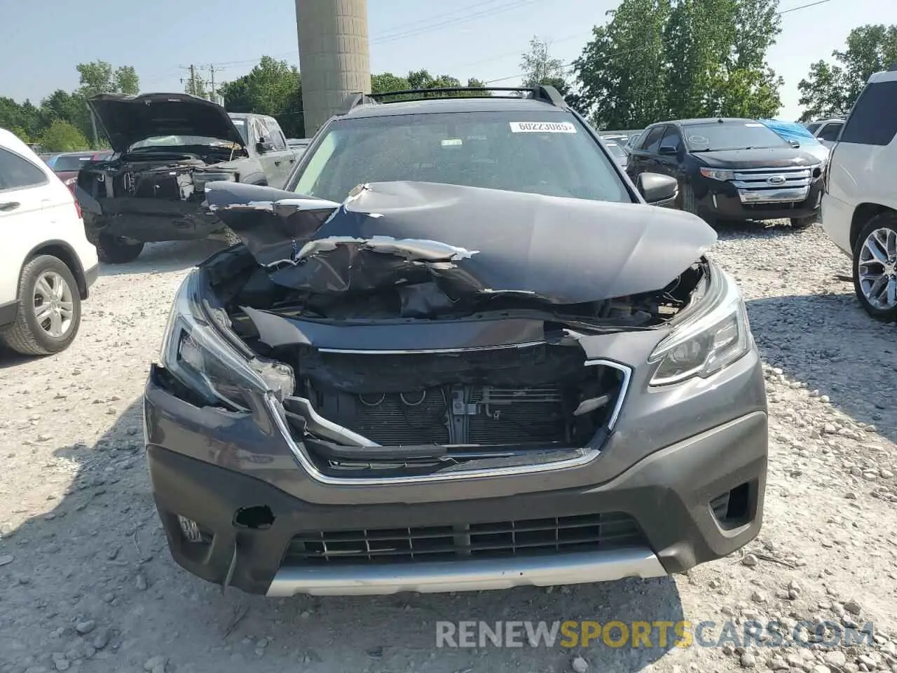 5 fotografías del automóvil dañado 4S4BTGND2L3219481 SUBARU OUTBACK 2020