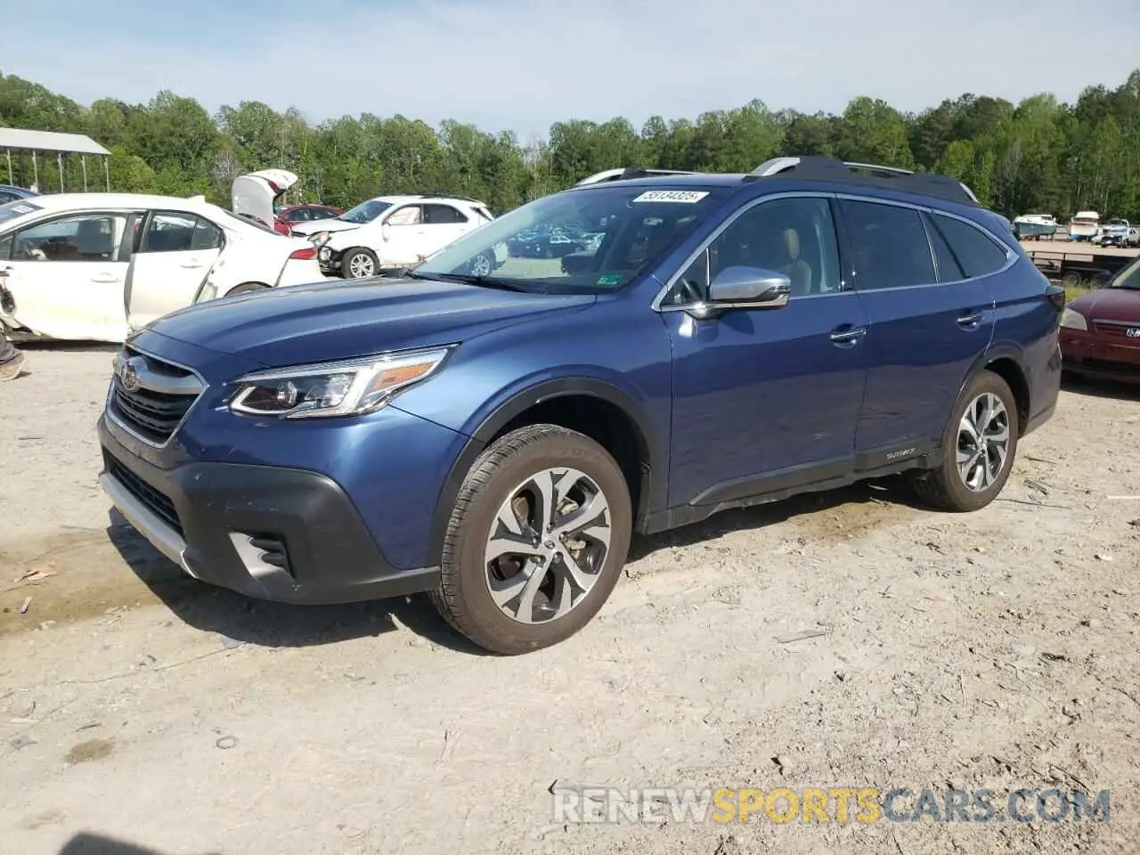 1 fotografías del automóvil dañado 4S4BTGPD0L3171556 SUBARU OUTBACK 2020