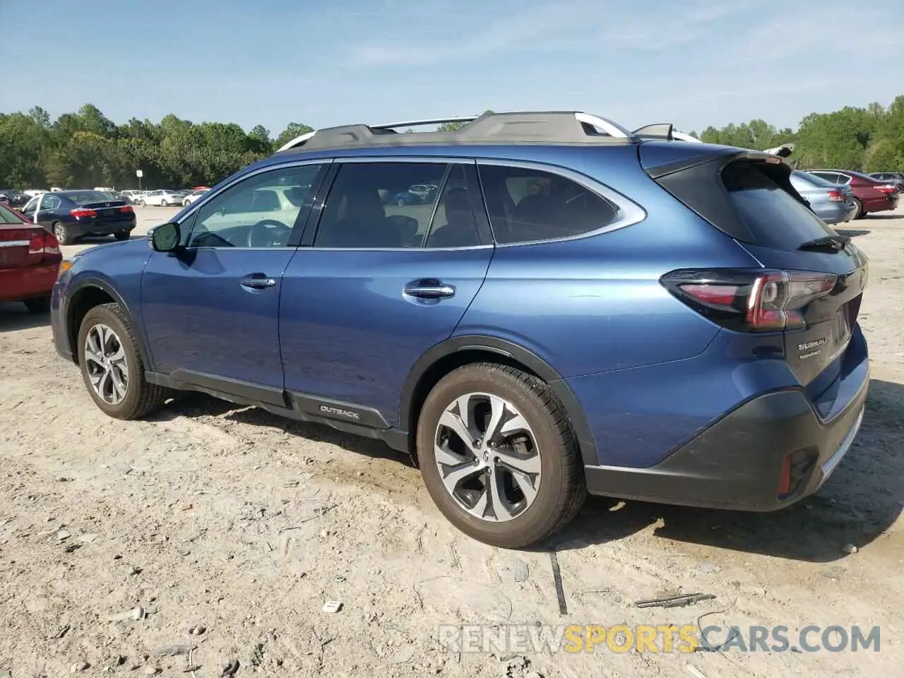 2 fotografías del automóvil dañado 4S4BTGPD0L3171556 SUBARU OUTBACK 2020