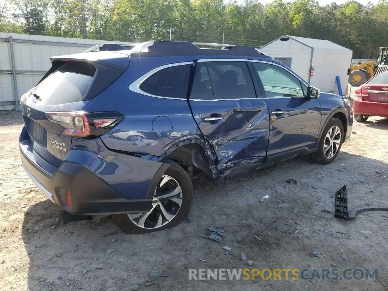 3 fotografías del automóvil dañado 4S4BTGPD0L3171556 SUBARU OUTBACK 2020