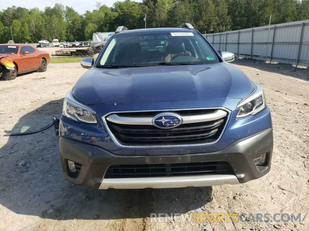 5 fotografías del automóvil dañado 4S4BTGPD0L3171556 SUBARU OUTBACK 2020