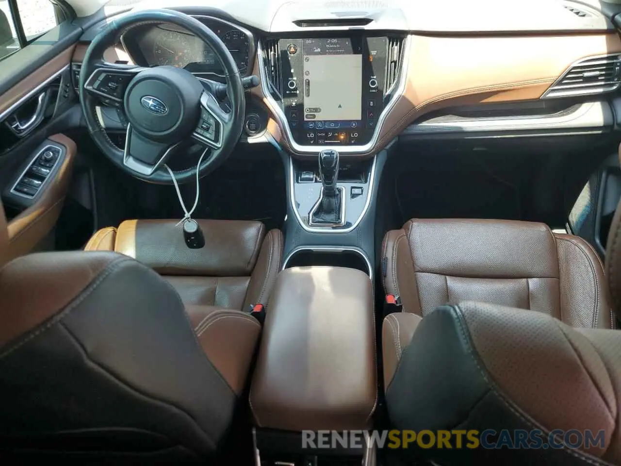 8 fotografías del automóvil dañado 4S4BTGPD3L3168229 SUBARU OUTBACK 2020
