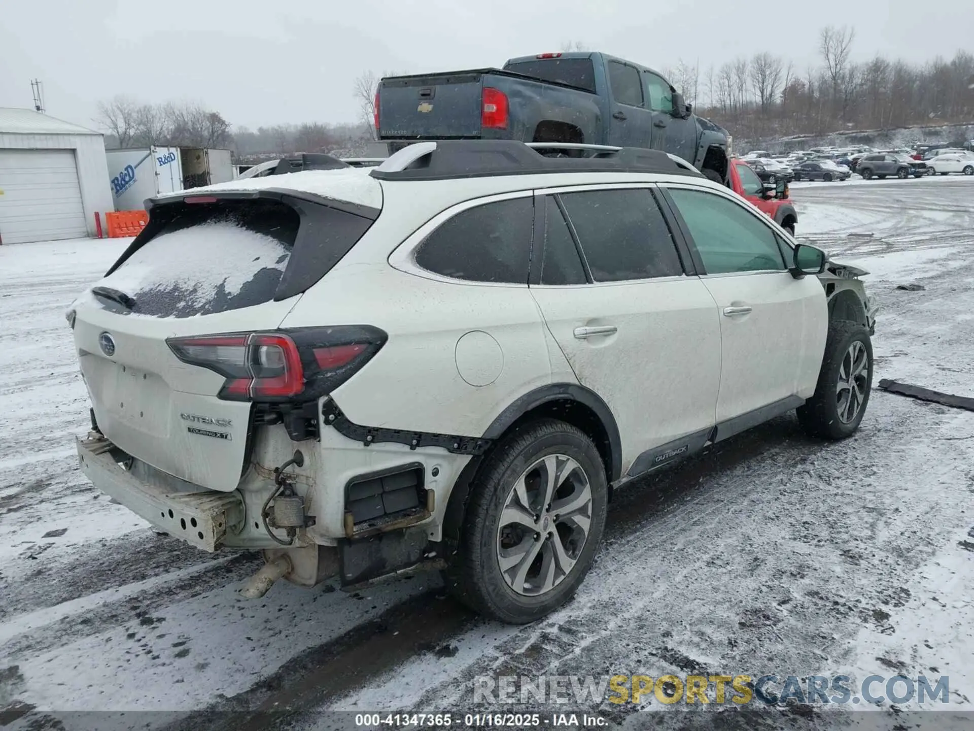4 fotografías del automóvil dañado 4S4BTGPD7L3144922 SUBARU OUTBACK 2020