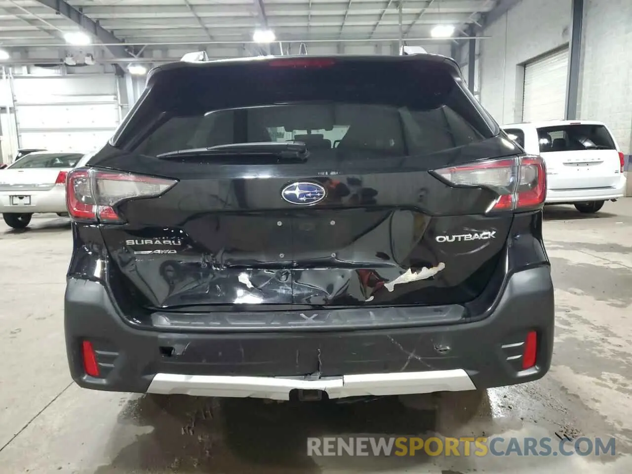 6 fotografías del automóvil dañado 4S4BTGPD7L3258502 SUBARU OUTBACK 2020