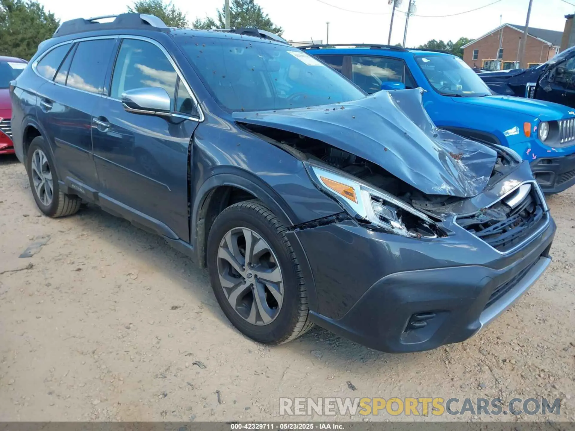 1 fotografías del automóvil dañado 4S4BTGPDXL3100459 SUBARU OUTBACK 2020