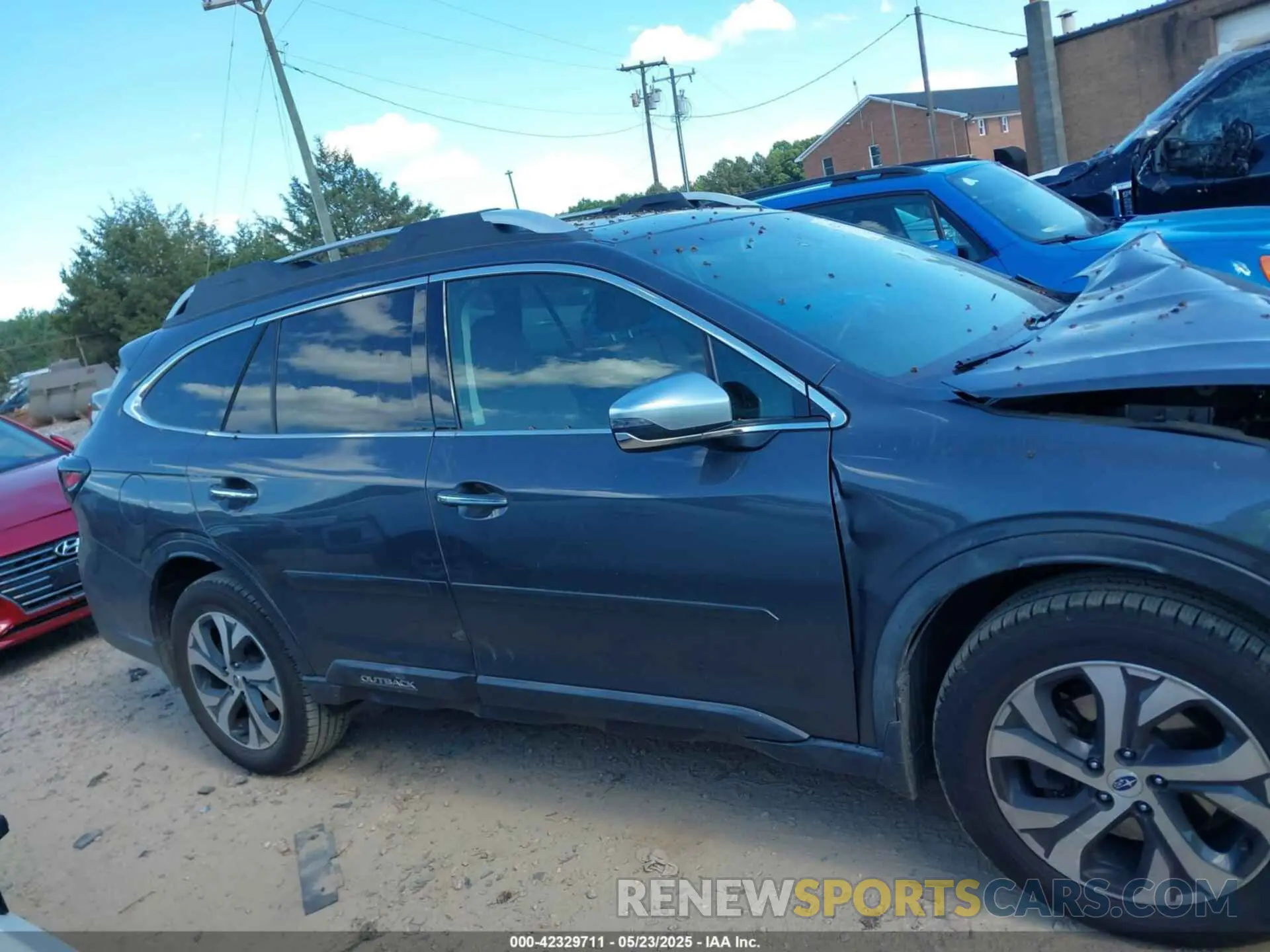 13 fotografías del automóvil dañado 4S4BTGPDXL3100459 SUBARU OUTBACK 2020