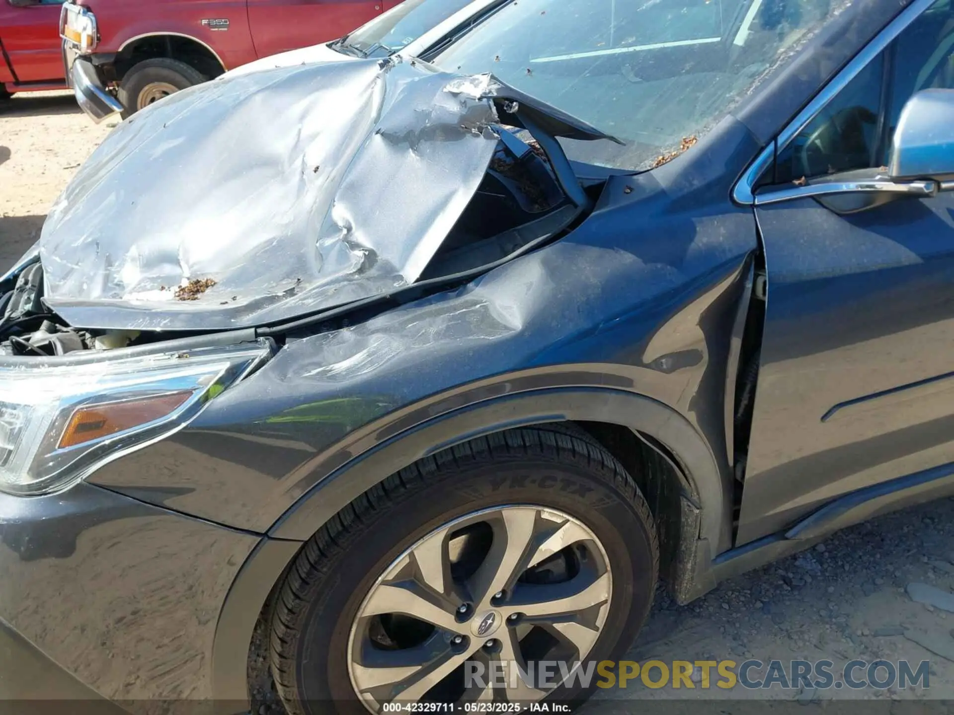 17 fotografías del automóvil dañado 4S4BTGPDXL3100459 SUBARU OUTBACK 2020